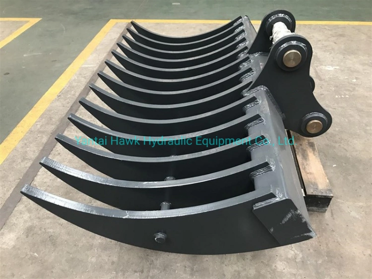 Excavator Attachment Excavator Root Rake for Sale